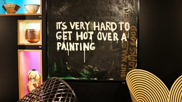 It's Very Hard to Get Hot over a Painting