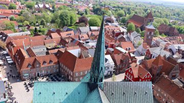 View from Ribe Cathedral Tower