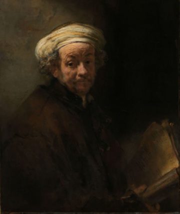 Rembrandt van Rijn, Self-Portrait as the Apostle Paul, 1661.
