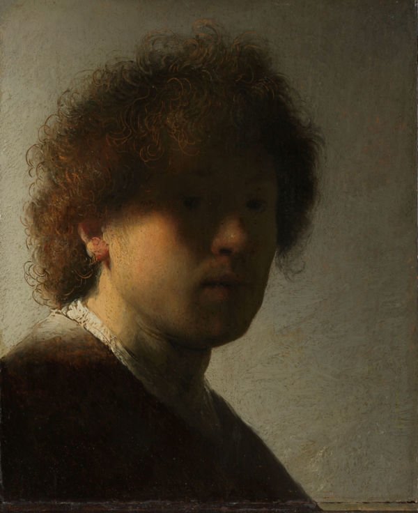 Rembrandt van Rijn, Self-portrait, c. 1628