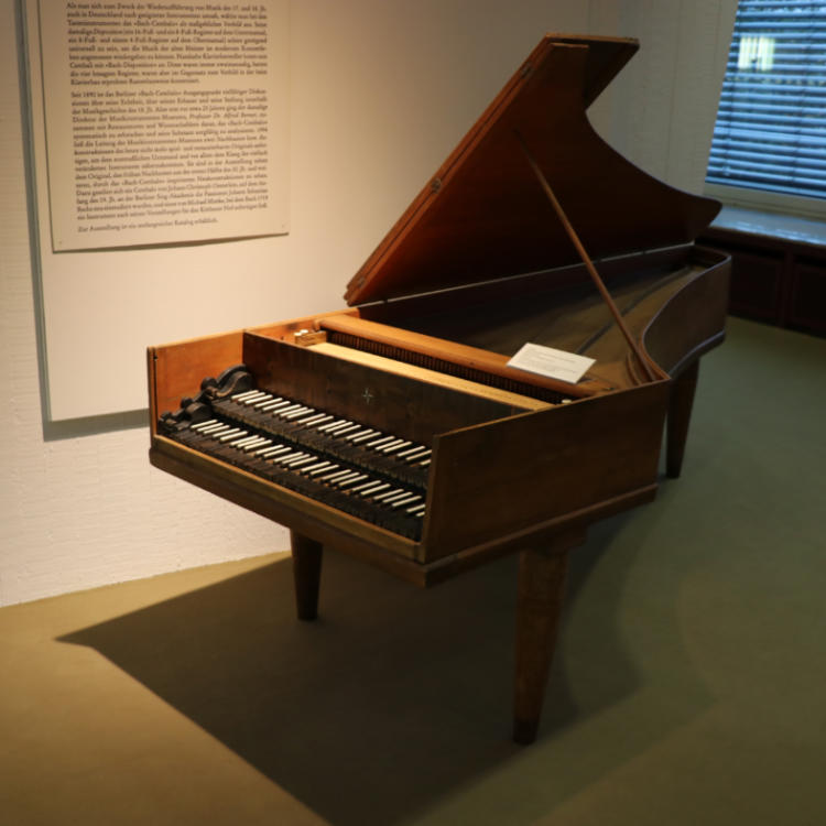Bach Cembalo in the Musical Instruments Museum Berlin