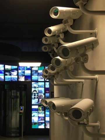 Surveillance Cameras in the German Spy Museum