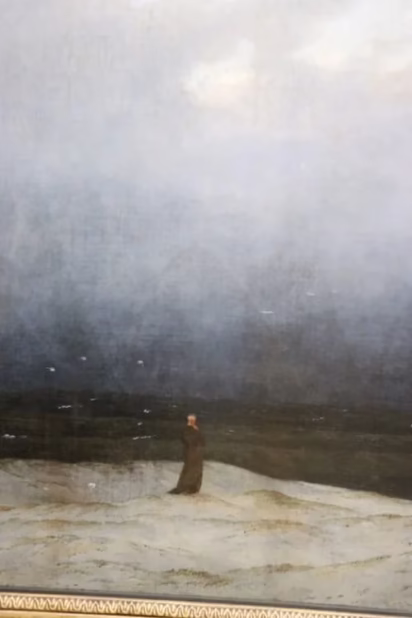 Detail from Moench am Meer
