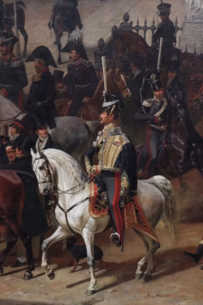 Franz Krüger - Parade auf dem Opernplatz