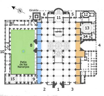 Seville Cathedral Floor Plan