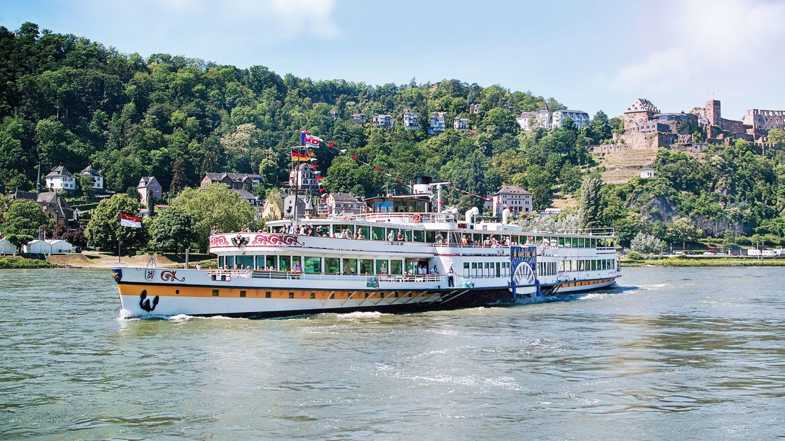 rhine river cruise in germany