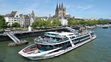 KD MS RheinEnergie Rhine Cruise Boat in Cologne © KD Deutsche Rheinschiffahrt AG