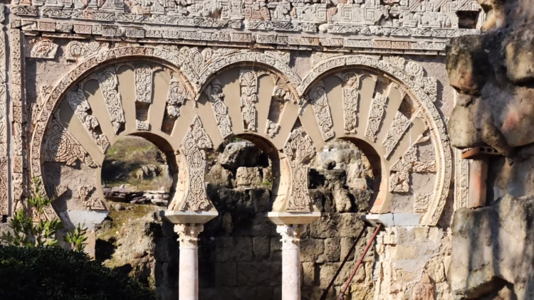 Medina Azahara Horseshoe-shaped arches