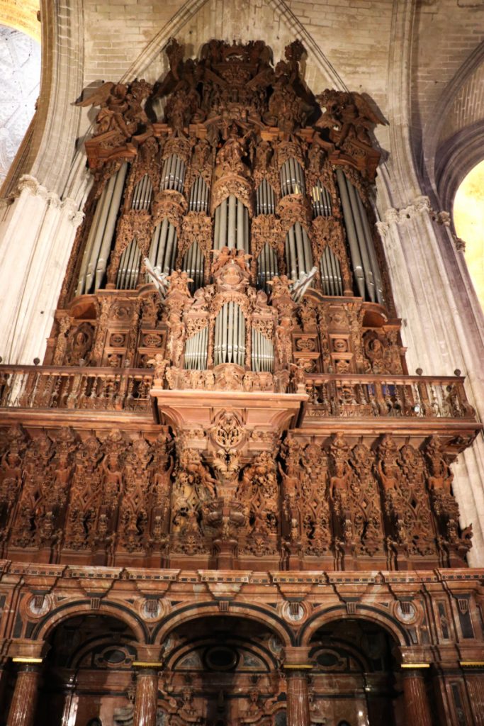 Organ in Seville Cathedral