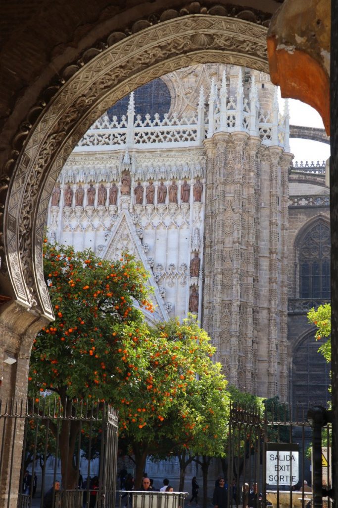 Puerta del Perdon of Seville Cathedral