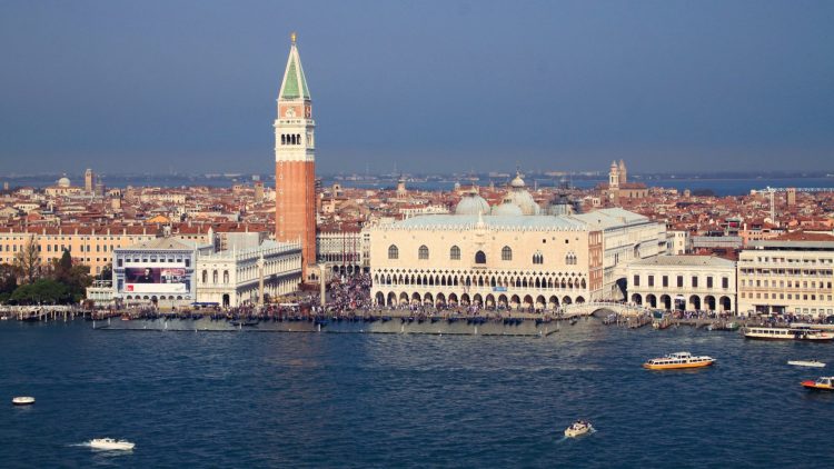 Venice seen from the bell tower of San Giorgio Maggiori