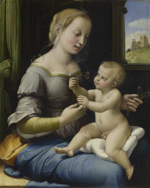 Raphael's The Madonna of the Pinks