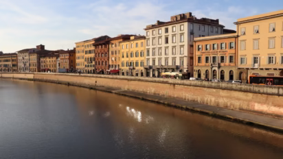 Arno River in Pisa