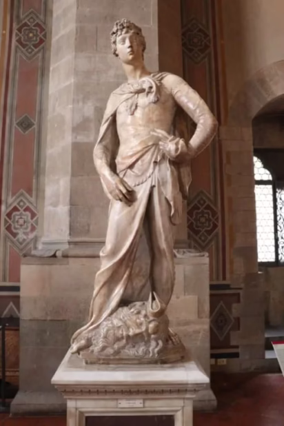 Marble David by Donatello
