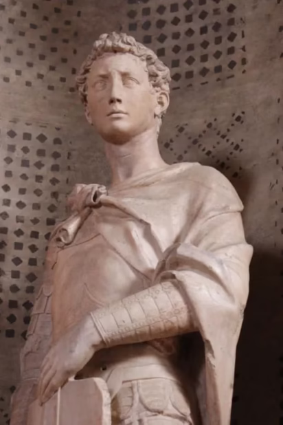 Donatello's St George close up