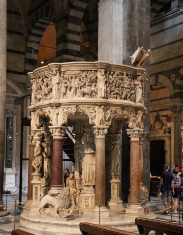 Giovanni Pisano Pulpit in the Duomo in Pisa