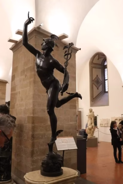 Mercury in the Bargello Museum