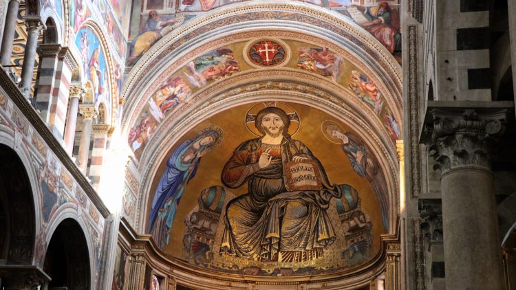 Mosaic in Duomo in Pisa
