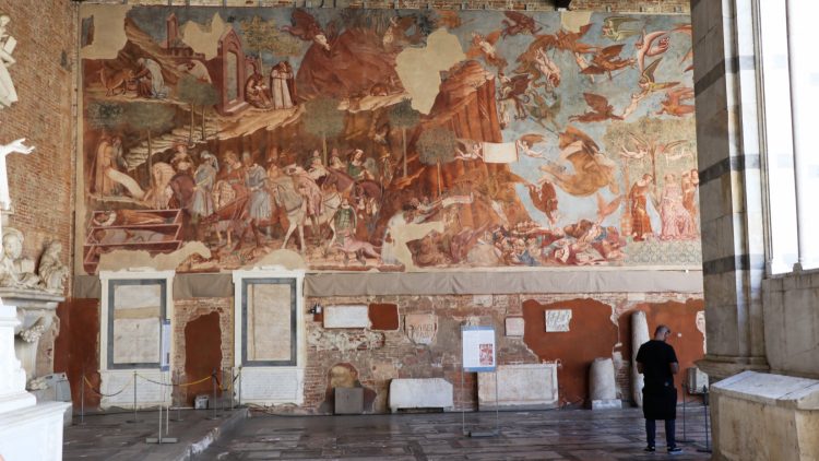 Triumph of Death Fresco in the Camposanto in Pisa