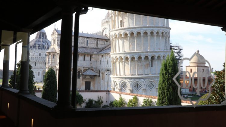 View from Cathedral Museum in Pisa