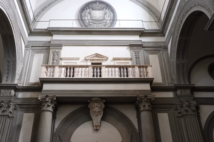 Reliquary Tribune by Michelangelo in San Lorenzo in Florence