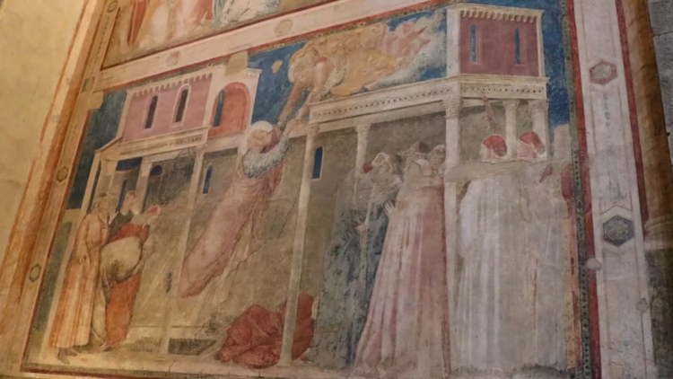 Ascension of St John the Evangelist by Giotto