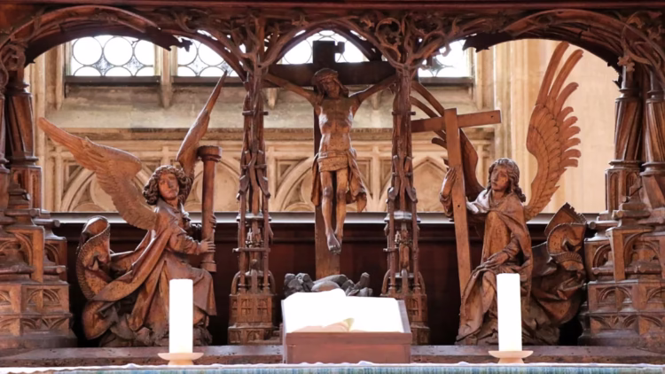 Crucifixion Predella of the Holy Blood Altar