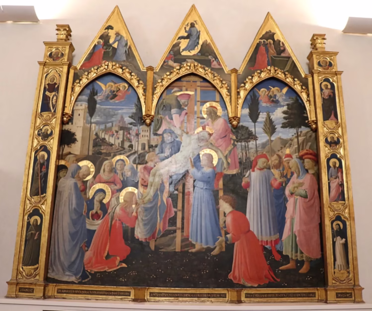 Deposition from the Cross in the San Marco Museum in Florence