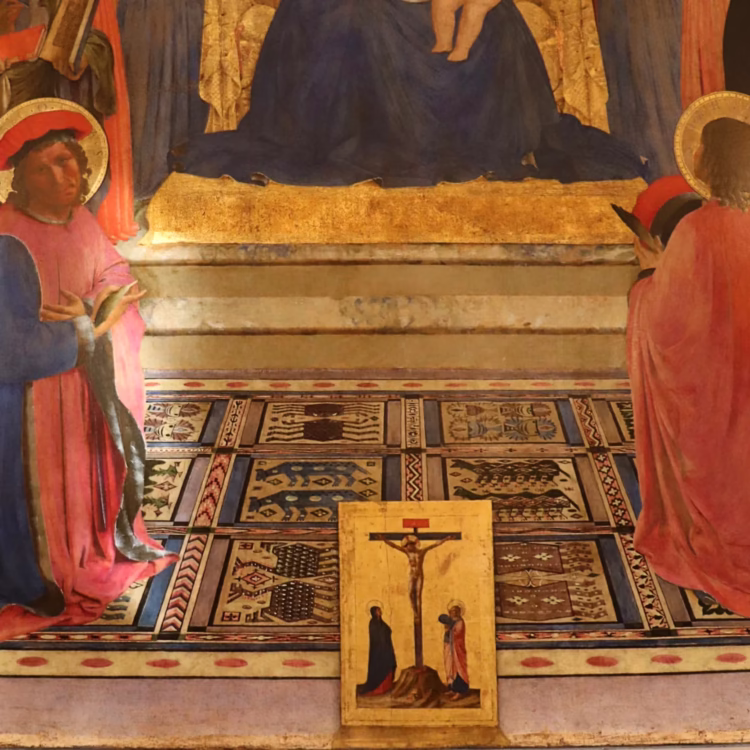 trompe l’oeil crucifixion