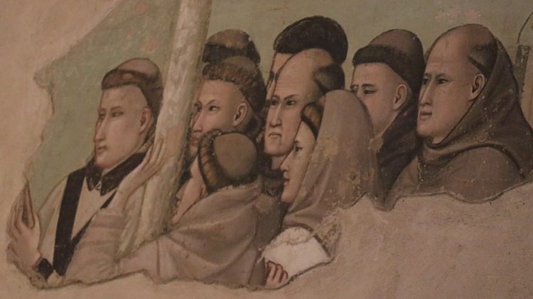 Detail from the Dreams of Friar Agostino and Bishop Guido of Assisi