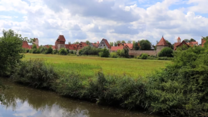 Walls and guard towers of Dinkelsbühl