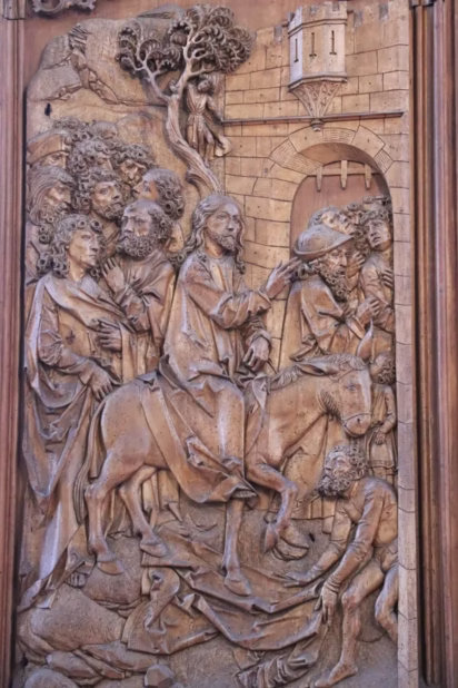 Left Wing of the Holy Blood Altar in Rothenburg