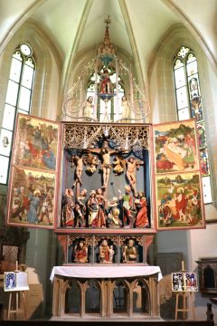Main Altar in the Herrgottskirche in Creglingen