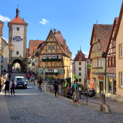 Plönlein in Rothenburg ob der Tauber