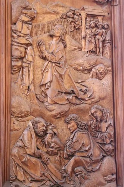 Right Wing of the Holy Blood Altar in Rothenburg