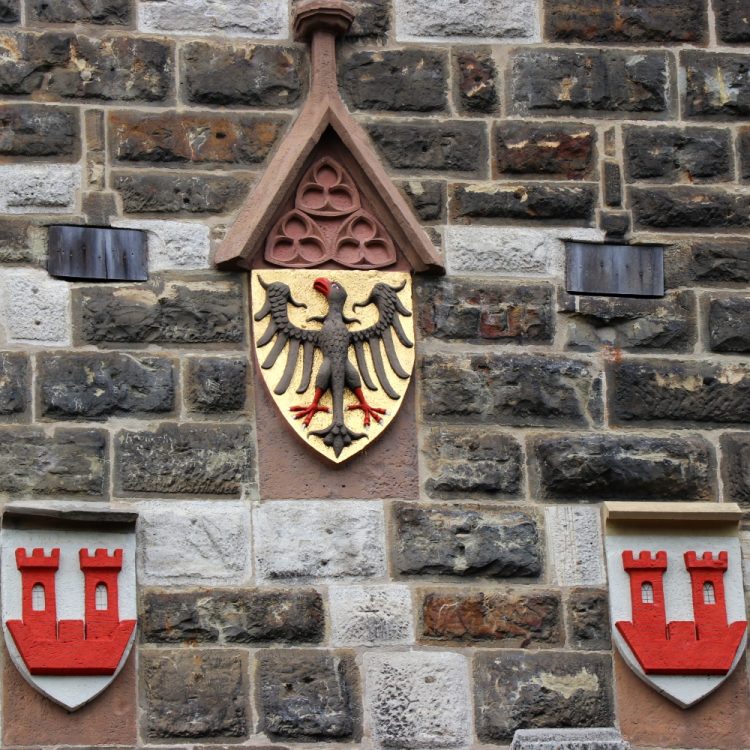 Town Emblem Shields for the Free Imperial City of Rothenburg ob der Tauber