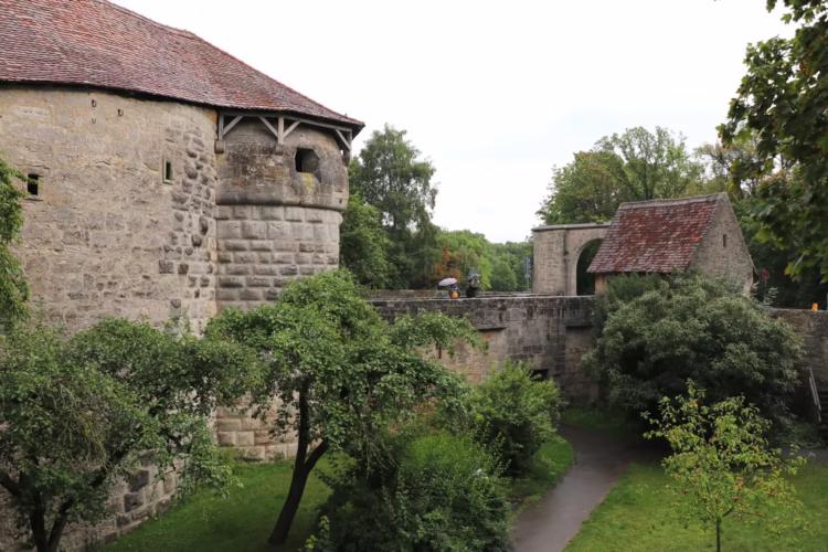 Spital Bastion at Rothenburg ob der Tauber
