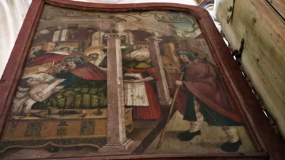 St Roch Visiting the Plague Hospice