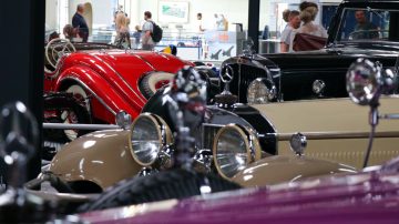 Classic Cars in the Sinsheim Museum of Technology