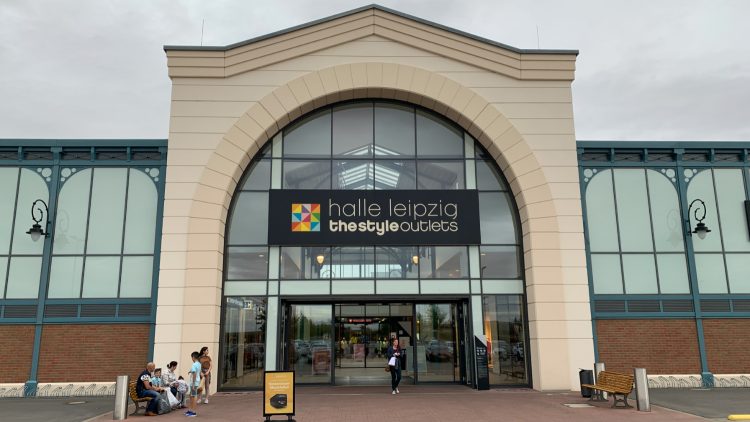 Halle Leipzig The Style Outlets Shopping Mall in Germany