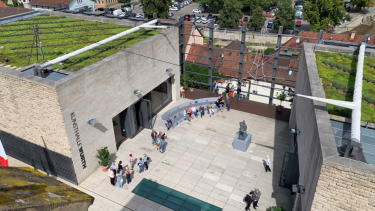 Entrance Kunsthalle Würth in Schwäbisch Hall