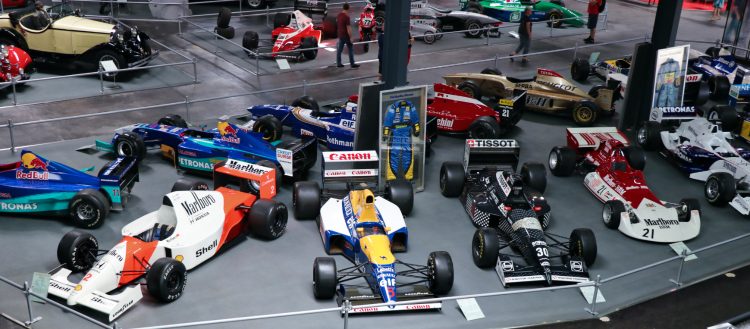 Modern Formula 1 Cars in Sinsheim