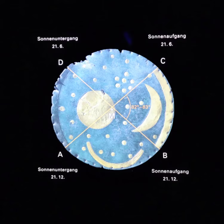 How to use the sky disc of Nebra
