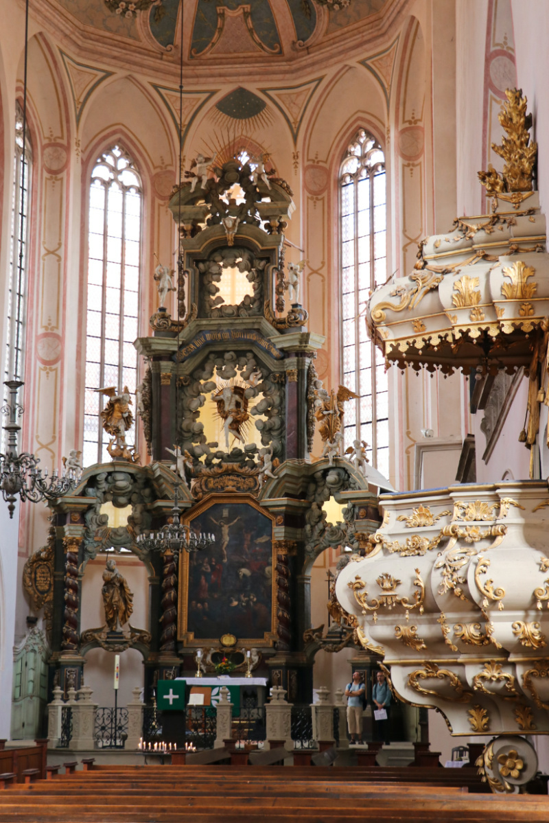 See the Hildebrandt “Bach” Organ in Stadtkirche St Wenzel in Naumburg
