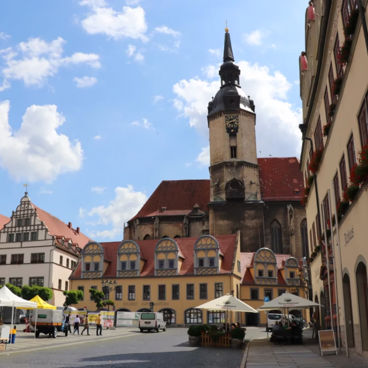 Stadtkirche St Wenzel Naumburg exterior