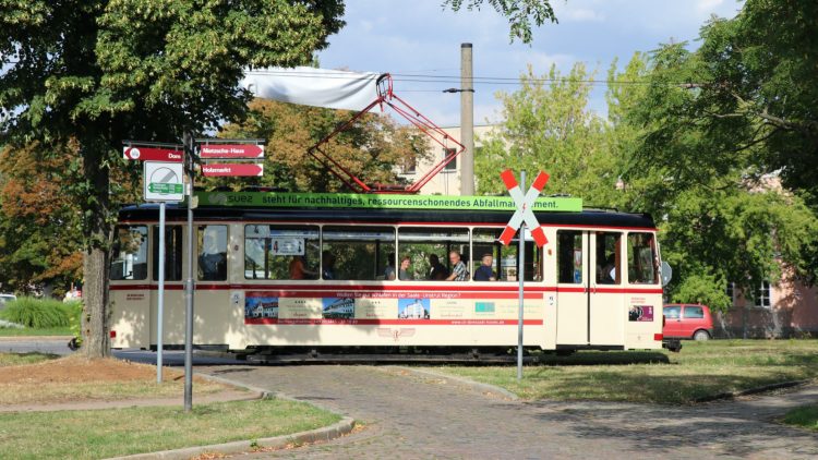 Tram in Naumburg an der Saale