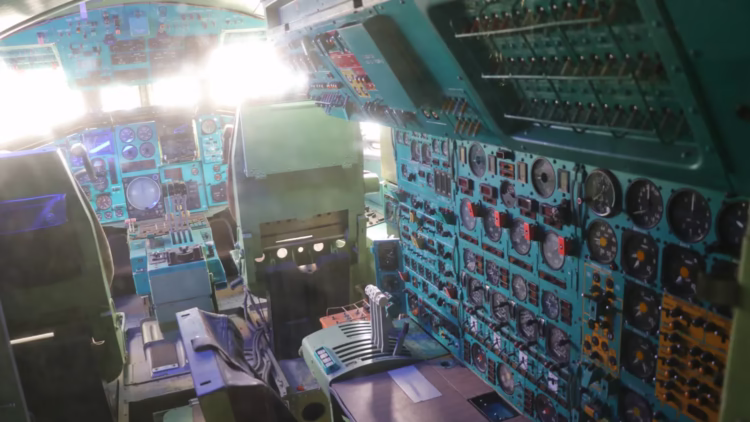 Tupolev Tu-144 Flight Deck