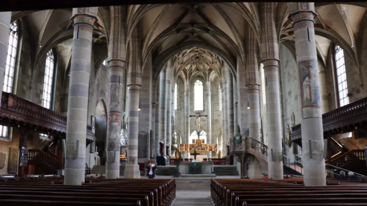 Michaelskirche Schwaebisch Hall Interior