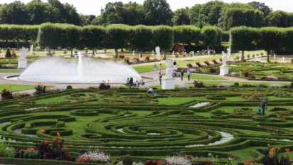 Bell Fountain in the Great Garden in Herrenhausen