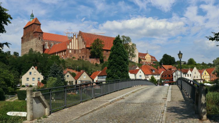 Havelberger Dom seen from the old town area